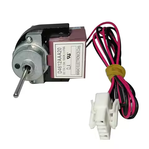 D4612AAA20 Refrigerator Fan Motor DC 13V 1.5W 1850RPM 0.078A Fridge Motor Freezer Evaporator Fan Mot