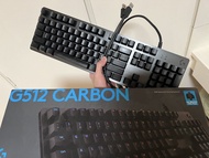 Logitech G512 Carbon 茶軸 RGB Mechanical Gaming Keyboard 電競鍵盤 羅技