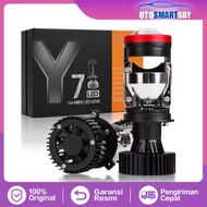 MINI PROJECTOR CAR MOTORCYCLE LED LIGHTS Y8/80W Y7/100W H4 SOCKET 3PIN SUPER BRIGHT PRICE FOR 1 SET 