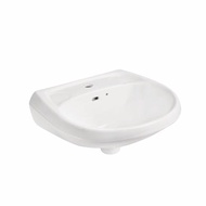 SOSUCO S53002 อ่างล้างหน้าแขวนผนังทรงรี 701 สีขาว *สินค้าพรีออเดอร์ 10 วัน*