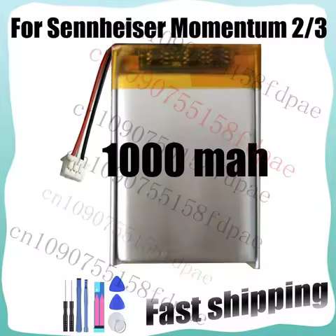 Premium AHA 622540 N01 1000mAh Battery For Sennheiser Momentum 2.0 / 3.0 Wireless Headset