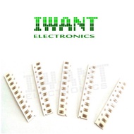 10PCS 1STRIP RESISTOR SMD 1206 RESISTOR SMD 1K 2K2 2K4 3K3 3K9 5K6 8K2 12K 20K 22K 33K 39K 43K 47K 6