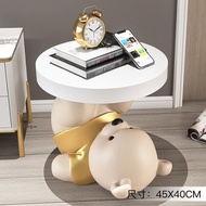Yunchan Bear Living Room Floor Decoration Home Decorations TV Cabinet Sofa Side Table Bedside Table
