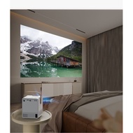 2024 New 5G Projector Home Ultra-Clear Bedroom Student Dormitory Small Mini HD Mobile Phone Projecto