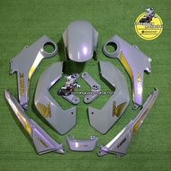 ชุดสี MSX125 ตัวเก่า สี เทาแรมโบ /มุกชมพู พร้อมติดลาย 10ชิ้น ลูกค้าสามารถเลือกสีและลายได้ตามต้องการท