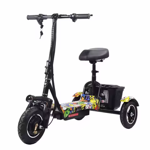 Foldable Open Body Lithium Battery Electric Tricycle Adult Household Women's Mini Elderly Leisure Ca