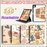 Samsung Galaxy Tab S10+ 12.4"/S6 lite 10.4"/S9 Plus 12.4"/S7/S8 11"/S10 FE 10.9"A11+ 11" - 360 Rotat