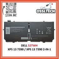 Dell 52TWH XPS 13 7390 2-IN-1 /XPS 13 9310 2-IN-1 P103G X1W0D XX3T7 00FDRT P103G001 P103G002 Battery