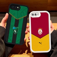 Case for OPPO A3S A5 A83 A39 A37 F5 A12E A1K Realme C2 C2s Silicone Case H-73 soccer team