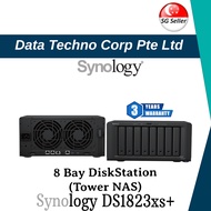 (SG LOCAL STOCK) Synology DS1823XS+ 8-Bay DiskStation Tower NAS Enclosure Storage System - AMD Ryzen