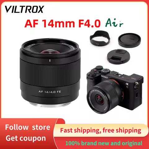VILTROX AF 14mm F4.0 Air Full Frame Lens Auto Focus Ultra-Wide Prime Lens for Sony E Nikon Z Camera 