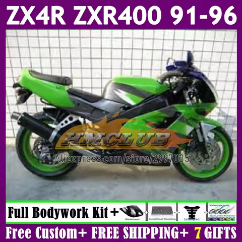 ZXR400 For KAWASAKI NINJA ZX-4R ZXR-400 Green stock ZX4R 1991 1992 1993 1994 1995 1996 70No.27 ZXR 4