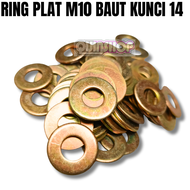 isi 50pcs) Ring Plat M14 Untuk Baut Kunci 19 |RING PLAT M14 LUBANG BAUT 19 / RING PLAT 19 (M14) RING