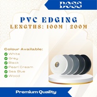 PVC Edge Banding for Plywood Fence Panels, and Green Wire (22mm/25mm/50/75mm) x (100/200Meter)