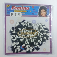 Femina Velvet Tilak Bindi Black Size 9 - 0.6/0.3