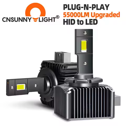 RD5 HID to LED Super Bright 55000LM 70W/2Bulbs D1S D1R D3S D3R D2S D2H D4S D5S D8S Car Headlights fo