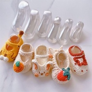 [Transparent Plastic Shoe Holder] Baby Shoes Shaped Shoe Model Baby Shoe Holder Toddler Shoe Plug So