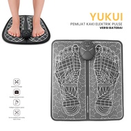 Pemijat Kaki Elektrik USB Rechargeable Pulse EMS / Matras pijat refleksi terapi telapak kaki