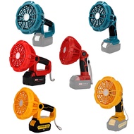 External Battery Camping Fan Suitable For Makita For Dewalt For Bosch For Milwaukee For Black&Decker