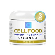 Cellfood Oxygenating Skin Care Oxygen Gel (2 oz x 3)