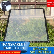 Transparent Tolda Trapal Waterproof Tarpaulin Makapal With Eyelets Lona Plastic Tarpoline Sakolin