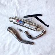 WRC Racing Exhaust Vespa Matic type Iget Second Original