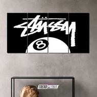 Stussy room brand streetwear Stussy 8 ball 1 set