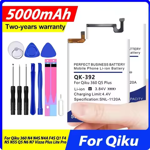 QK-403 QK-401 QK-399 QK-394 QK-392 QK-369 QK-157 Battery For Qiku 360 N4 N4S N4A F4S Q1 F4 N5 N5S Q5
