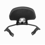 Motorcycle Modified Rear Backrest Seat Cushion Passenger Backrest Lumbar support For loncin voge SR4