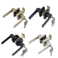 《Corner story》 Privacy Door Levers Lockset Key Lock Handles for Home Bedroom Bathroom 2022 NewSuitcases