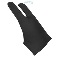 SHFY 2 Fingers Drawing Glove Anti-fouling Artist Favor for Graphics Painting Writing