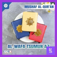 Kimhar" Al Quran Saku Al Quran Al Wafa Tsumun Resleting - Al-Quran