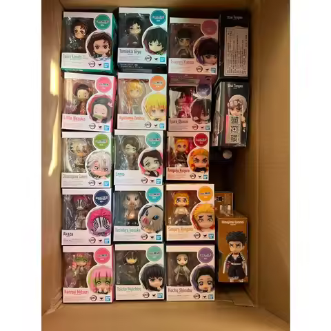 Authentic Instock Bandai Figuarts Mini Demon Slayer Muichiro Tokito, Shinobu Kocho Hashiras of Flame