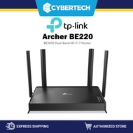 Cybertech TP-Link Archer BE220 BE3600 Dual-Band Wi-Fi 7 Router