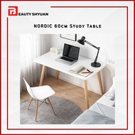 NORDIC 60cm Study Table/ Study Desk/ Office Table/ Computer Table/ Laptop Table/ Meja Belajar/ Meja 
