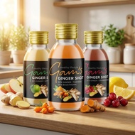GINGER SHOT Pure Ginger Juice 60ml Bottle Imported Gam's Brand - GAM’S GINGER SHOTS