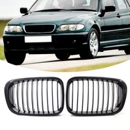 SDR- 1 Pair Grille Single Line Corrosion Resistant ABS Car Front Hood Grill 51138208489 51138208490 