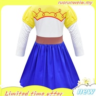 hiCosplaydy Toy Story Cowgirl Jessie Dress Cosplay