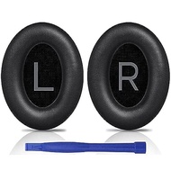 SOULWIT ear pads, cushions, replacement pads for Bose QuietComfort 45 QC45 / SE QC wireless headphones soft leather,...