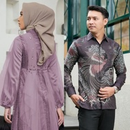 Gamis Nadin Series Dress Modern Modern Baju Muslim Outfit Lebaran Dress Ramadhan Brukat Brokat Kondangan Modern AKITA WIDBATIK WID BATIK