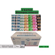 Promo 1 box of emeron shampoo, 20+1 dozen double sachets, 10 ML