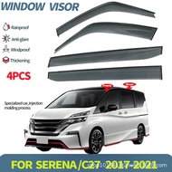 Suitable for Japanese Products SERENA Rainproof Rainproof Board SERENA C27 C28 2017-2023Window visor