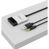 Bluetooth 5.0 aptX-HD Adapter with Y Cable Compatible with BMW CCC/CIC Systems with USB+AUX Interfac