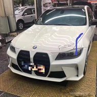 BMW E90 320i Modified Large Surround Front Rear Bumper Front Face Bumper New M4 Big Mouth Body