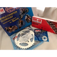 RKM SPROCKET CHAIN SET