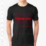 Plastic Bag Shirt - Thank You Custom Design Print For Men Cotton New Cool Tee T shirt Big Size 6xl Thank XS-4XL-5XL-6XL