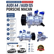 AUDI A4 / Q5/ PORSCHE MACAN 14' / COMPRESSOR AIRCOND C/W CLUTCH / (6SES14C) 7370/8011 6PK