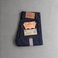 < White Wood 11 > DEADSTOCK LEVIS 501 DENIM American Made Original Color Raw Pulp Buttoned Straight 
