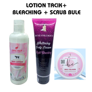 Bule Collagen Body Scrub + HALAL MUI KEMASAN TERBARU