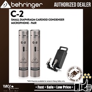 Behringer C-2 Small-diaphragm Cardioid Condenser Microphones - Pair (C2 / C 2)